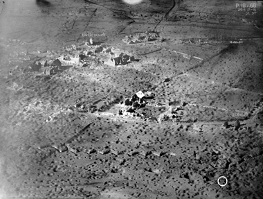 The British Mark II Male Tank 796, knocked out at Bullecourt – developed from the McMaster University website, image in the public domain