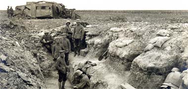 A camouflaged German command post near Bullecourt – with permission from drakegoodman on Flickr