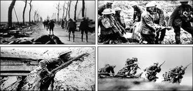 Tommies in battle