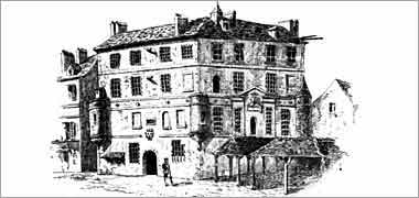 The Abbaye prison, Paris – illustration in the public domain