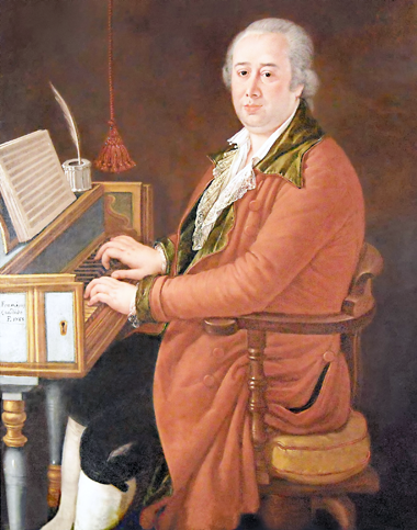 Cimarosa by Francesco Saverio Candido - Unknown author Photograph: Carlo Raso@flickrDerivative work MagentaGreen, Public Domain