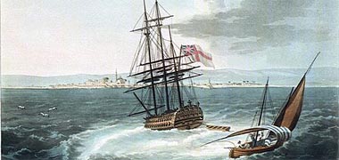 HMS Tigre before Acre