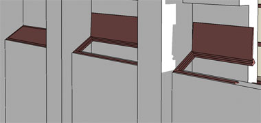 Illustration of a badgheer within room