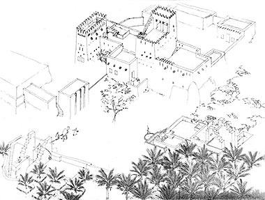 The residential complex at Umm Salal Muhammad – © © courtesy of Tony Bolland