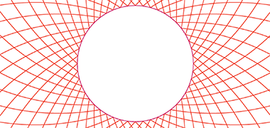 The basic setting out of the centre of the pattern with and without mask