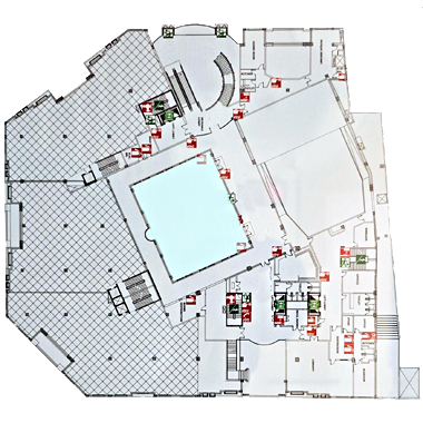 Plan of the Fanar mosque – courtesy of Fadi Hassen