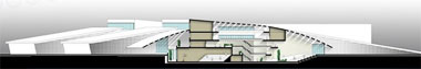 Illustrative section through the College of Engineering project – permission requested from the architects, Mimar Emirates