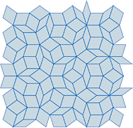 Penrose non-repeating pattern