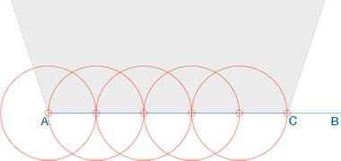Determining the length of side of a pentagon