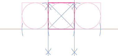 An alternative construction of a square