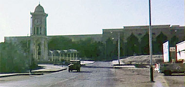 The view towards the Diwan al Amiri from the east