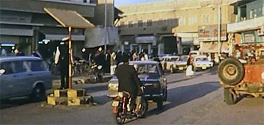 The centre of Doha&rsquo;s suq in the 1960s – taken from a video with permission from glasney on YouTube