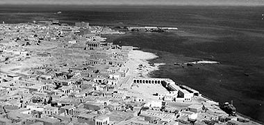 An aerial view over feriq al-Salata and feriq al-Hitmi – with permission from ?salat? on Flickr