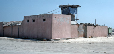 A simple wind tower arrangement