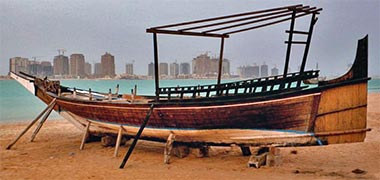 A beached baqaara