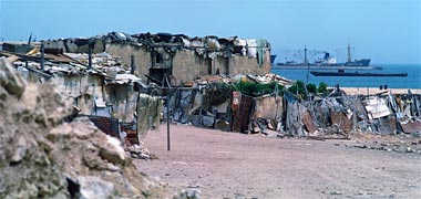 Barasti for fishermen, al-Salata, March 1972