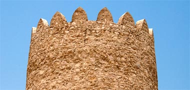 The top of the watch tower at al-Bida, August 2008