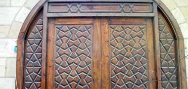 Part of a door in Cairo – with the permission of Helen Donnelly