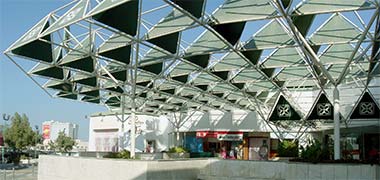The Centre’s entrance canopy – with permission from Adam Himes