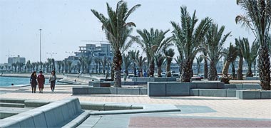 The Corniche completed and being used in March 1984