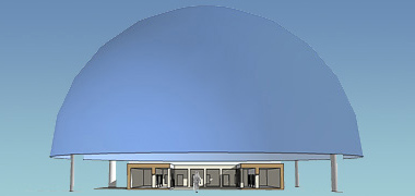 A sketch of the Arab Cosmological notional view of the supported dome of sky