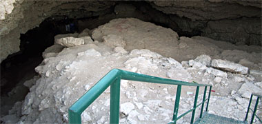 A view into the dahl al hammam to the north of Doha