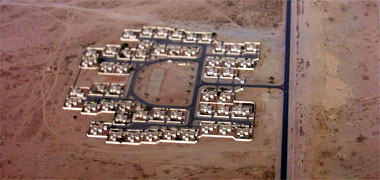 A residential development in the desert