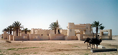 A film set in the desert