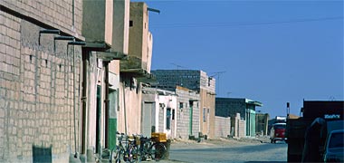 Drainage pipes leading to septic tanks, March 1972