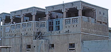 Part of a row of houses photographed in 1980