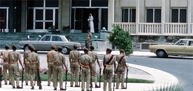 The south entrance to Government House in 1972