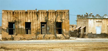 Old buildings near the northern coast