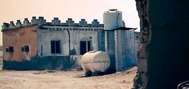 An old buildings near the northern coast