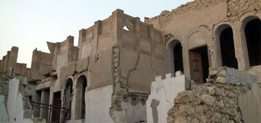 Part of the old area of Hofuf, Saudi Arabia