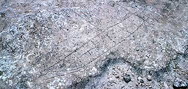 The depiction of a traditional local craft at al-Jassassiyah