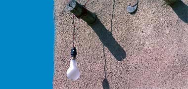 The benefit of lighting external areas – a photograph from 1972