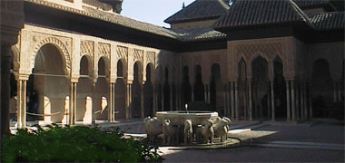 The Court of Lions, Alhmabra, Andalusia, Spain