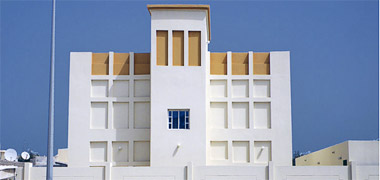 A modern interpretation of simple traditional Qatari architecture – with permission from Kombizz on Flickr
