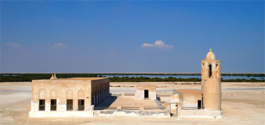 The old mosque at al-Dhakhira