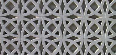 Pre-cast concrete naqsh panel