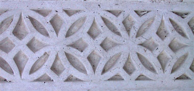 Pre-cast concrete naqsh panel