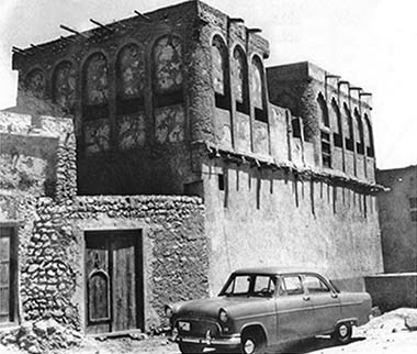An old building near the centre of Doha – originally found on a number of internet sites
