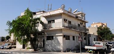 A two-storey development in al-Mansour