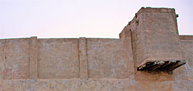 An old structure for toilet accommodation