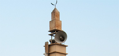 The top of a minaret at the Industrial Area – with permission from alexcheek on Flickr