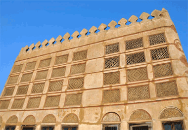 A view of a facade the Siyadi Majlis – with the permission of Camille Zakharia