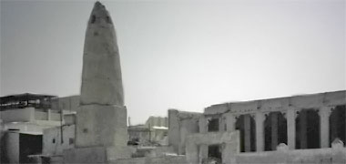 The ruins of a mosque at Ruwais