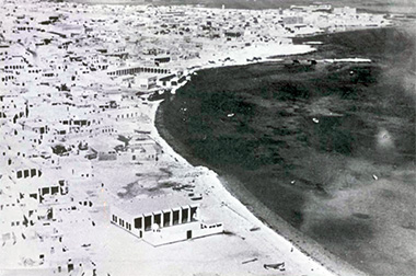 A photograph of al-Sharq and al-Salta littoral – permission requested