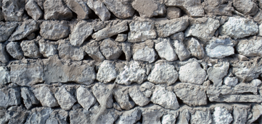 Cement mortar used in a traditional residential wall construction