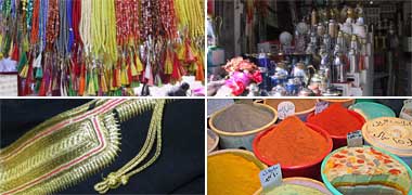 Some of goods found in the suq